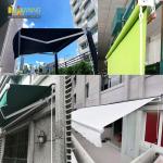 Awning Copper core gear box awning spare parts /awning accessories/awning