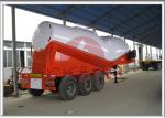 V Shape Pneumatic Tanker Trailer Inner Anti - Corrosion Small Discharge Loss