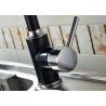 Buy cheap Black Painting LED Light Kitchen Faucet Single Chrome Handle ROVATE from wholesalers