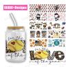 Buy cheap 16oz Baseball Sports Theme UV DTF Transfer Glass Cup Stickers from wholesalers