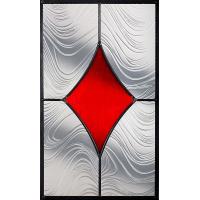 Buy cheap Notice Resistance Decorative Leaded Glazing Stained Glass Patina Caming For product