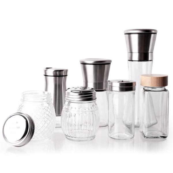 Manufacturer Food Storage Container Kitchen Storage 4oz Glass Spice Jars With