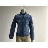 Buy cheap Professional Ladies Denim Jacket Button Through Trucker Jacket TW76185 from wholesalers