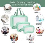 Toiletry Bag for Women Men, Waterproof Makeup Cosmetic Bag Travel Organizer for