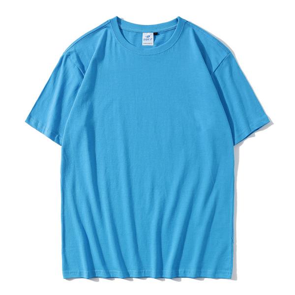 Buy cheap Anti Pilling Fabric 160gsm Plain Soft Cotton T Shirts Leisure Style Knitted from wholesalers