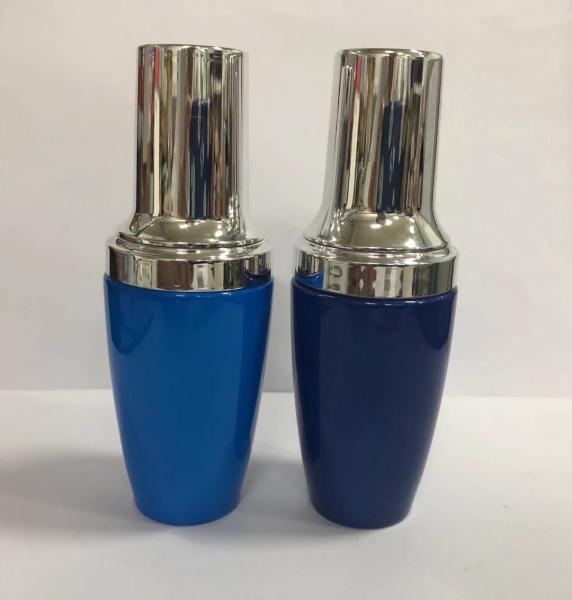 Buy cheap Glass Cosmetic Lotion Bottles / Pump Bottles Glass Cream Bottles Cosmetic Packaging from wholesalers