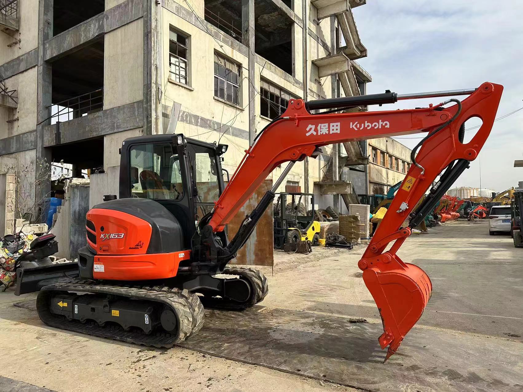 2023 Used Kubota KX163-5 KX Excavator with Original Hydraulic Valve