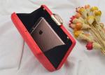 Summer Female Party Wedding Evening Clutch Bags , Ladies Clutch Bags With Ring