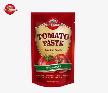 Buy cheap 50g In Stand Up Sachet Tomato Paste Meets ISO HACCP And BRC Standards As Well As Adhering To FDA Production Regulations from wholesalers