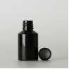 Buy cheap 30ml Plastic Lotion Bottles Petg Screw Cap Black Color For Essential Oil from wholesalers