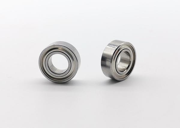 Buy cheap High Speed Rotation Miniature Ball Bearings , Electric Motor Bearings MR83ZZ Metal Shield Size 3*8*3mm from wholesalers