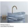 Buy cheap Sleek Glass Basin Sink for Trendy and Sophisticated Bathroom Designs from wholesalers