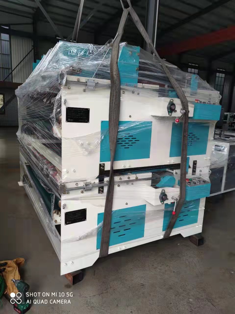 380V Carton Box Production Line Semi Automatic Folding Gluing Machine