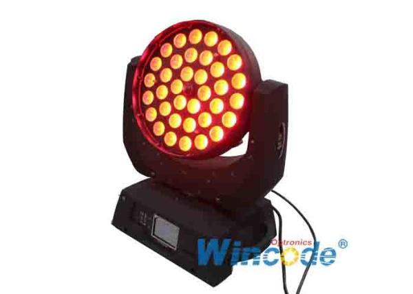Buy cheap Powerful Motors LED Moving Head Light 36pcs 18 Watt RGBW+UV+L 7 In 1 For Wedding from wholesalers