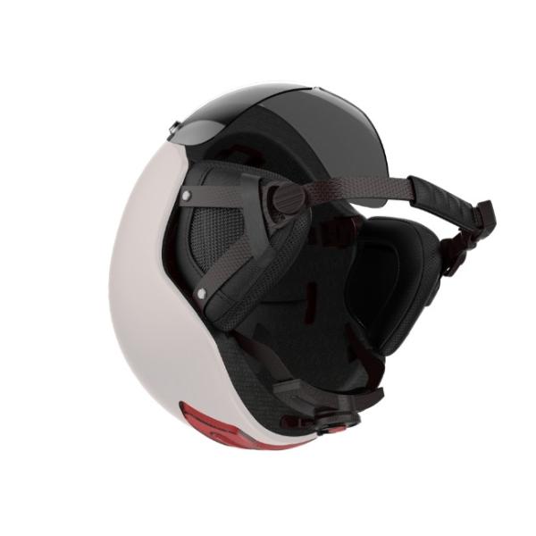 Buy cheap PC EPS Mens White Smart Cycle Helmets IPX5 With Remote Controlling LED Turn Light from wholesalers