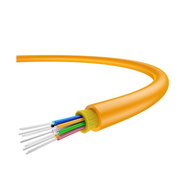 Buy cheap Indoor Optical Fiber Cable Single Mode GJFJV 4/6/8/12/24/48 Cores LSZH Fiber Cable from wholesalers
