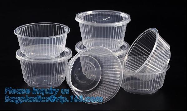 6" Plastic Clear Round Food Serving Bowl,Wholesale Cheap Eco-friendly Food Grade