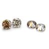 Buy cheap GRA Certificate 1ct Round Cut 6.5mm VVS1 Loose Moissanite Diamond in White Pink Yellow Champagne Blue Green for Jewelry from wholesalers