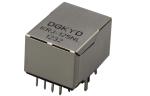 Buy cheap Single Port Gigabit Ethernet 10 Pins PCB RJ45 Modular Jack, G/Y Led from wholesalers