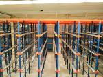 Q355/Q235 Steel Beam Shelving Metal Storage Stacking Drive In Longspan Mezzanine