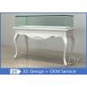 Buy cheap Attractive European Style White Jewelry Shop Counters With LED Strip Lights from wholesalers