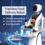 Humanoid Restaurant Types Of Entertainment Robots Waiter 50W Food Delivery Robot