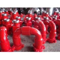Buy cheap Red High Pressure Tube Fittings , 2" X Fig 1502 Pipe Swivel Joint Long Radius product