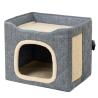 Buy cheap Elevated Raised Couch Dog Loft Bed For Small Medium Size Dogs Gray from wholesalers