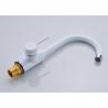 Buy cheap ROVATE Saving Water White Painting Kitchen Sink Mixer UPC Standard from wholesalers