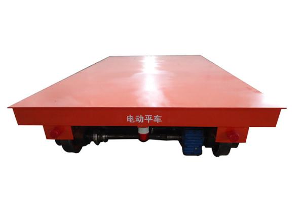 Buy cheap Cast Steel Flat Electric Transfer Cart Industrial Motorized Rail Transfer Car from wholesalers