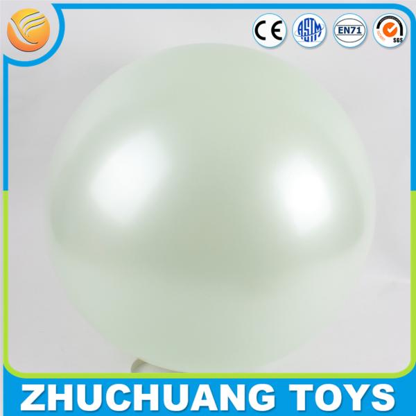 Buy cheap 45cm inflatable glow in the dark ball for gym from wholesalers