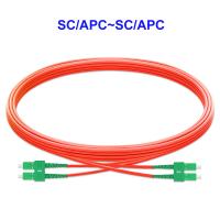 Buy cheap SC APC SC APC Multimode Fiber Patch Cord product