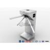 Buy cheap Full Height Entrance Mechanical Tripod Turnstile Gate Stainless Steel RFID Coin from wholesalers