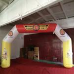 Custom Printing Logo Giant Outdoor Inflatable Sports Arch Race Arch for