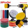 Buy cheap 20pcs Scrubber Drill Brush Set Polishing Pad Car Cleaning Brushes For Screwdriver Washing Brush Car Cleaning Tools from wholesalers
