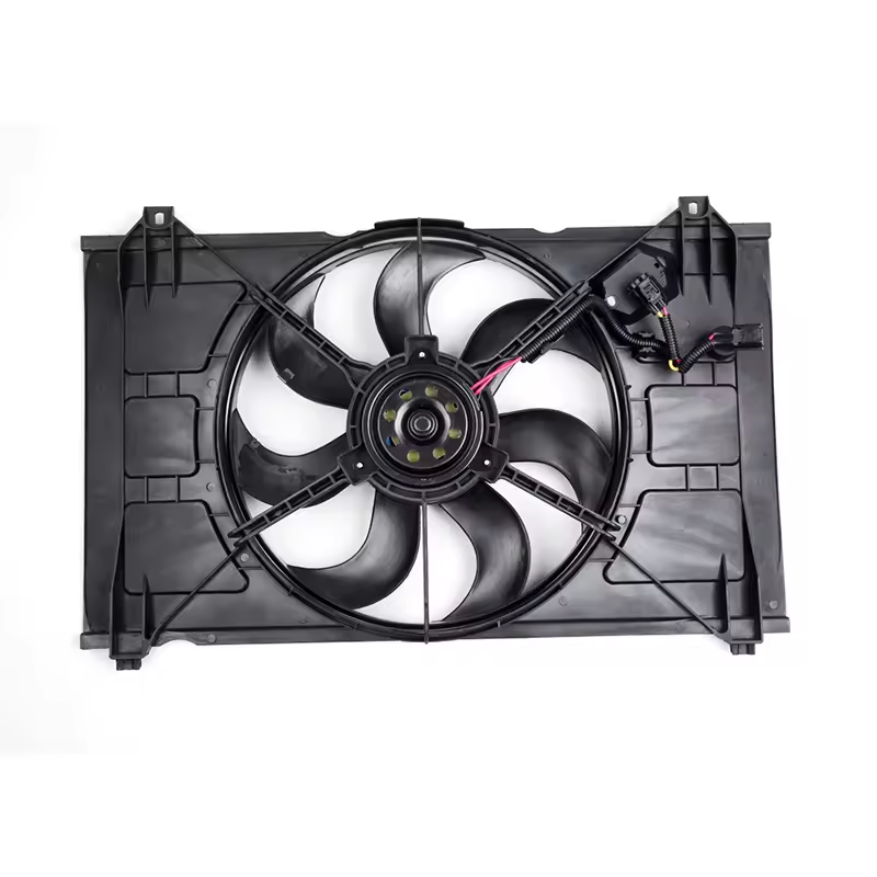25380-0C050 Auto Radiator Water Tank Cooling Electric Fan Assembly for Hyundai KIA RIO