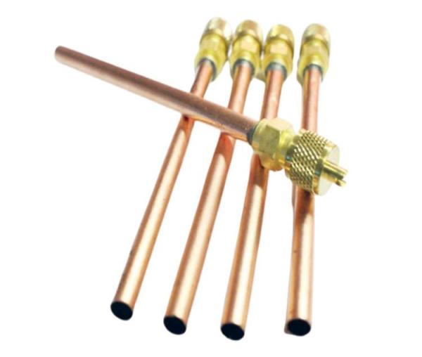 Buy cheap 1/4 Refrigeration Charging Valve Copper Corrostion Resistant For Air Conditioner from wholesalers