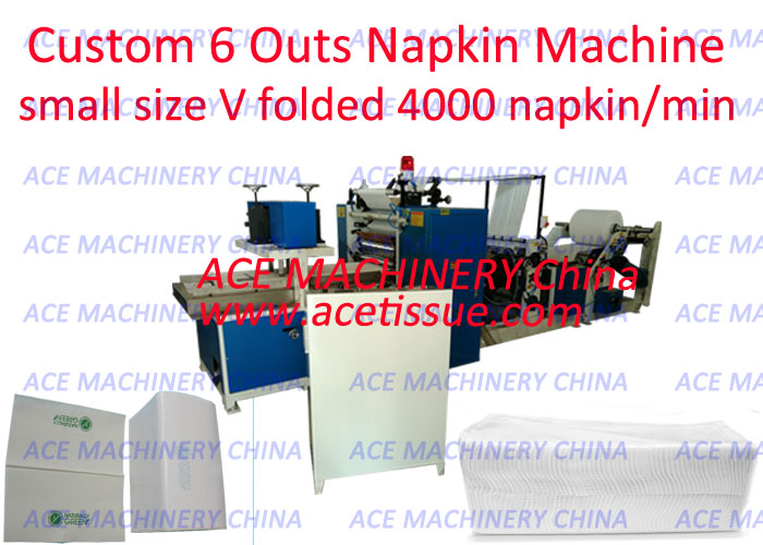 precut table napkin machine