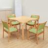 Buy cheap Scandinavian Style Solid Wooden Dining Table Easy Cleaning Polygonal Shape from wholesalers