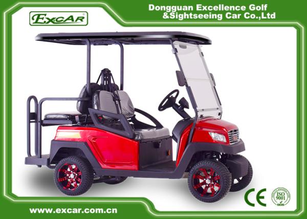 Buy cheap 4 Seats Golf Car With Trojan Battery Climbing Capacity 30% from wholesalers