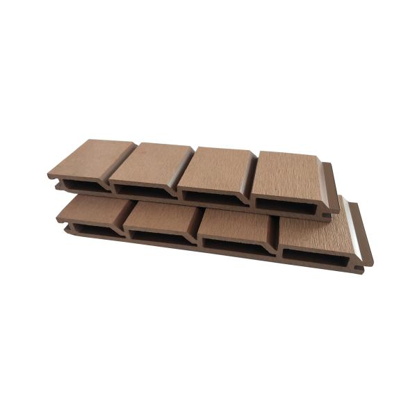 Buy cheap Crack Resistant Composite Exterior 240mm 21mm WPC Wall Cladding from wholesalers