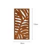 Buy cheap Weathering Steel Metal Garden Privacy Screen Room Partition 3mm Thickness from wholesalers