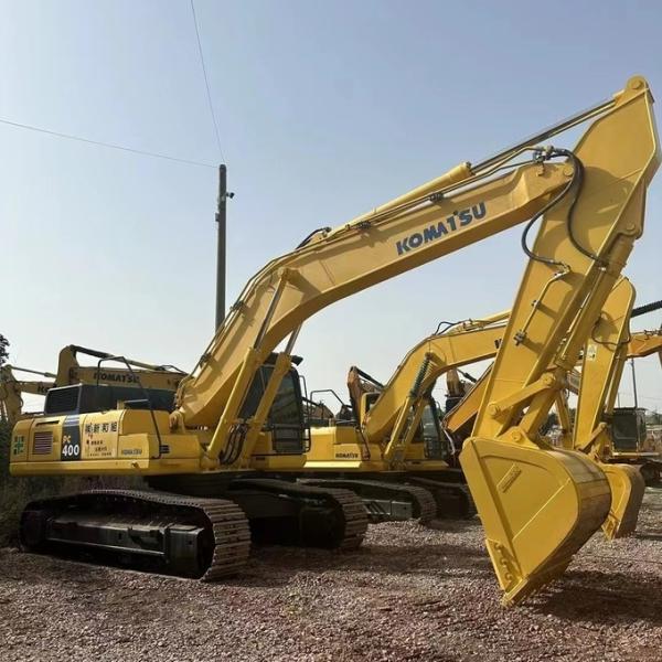Second hand excavator Komatsu PC400, original Komatsu excavator, low-priced