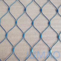 Buy cheap OEM X-Tend Safety Stainless Steel Cable Mesh Netting Blue 2mm product
