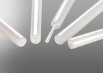 Ceramic / Tungsten Carbide Coil Winding Nozzle , White Wire Guide Tube