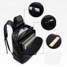 Buy cheap New Men's Travel Backpack Korean Backpack Leisure Student Schoolbag Soft PU Leather men backpack bag from wholesalers