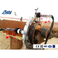 Buy cheap Pneumatic Pipe Cutting And Beveling Machine Split OD Mount for Stainless Steel product