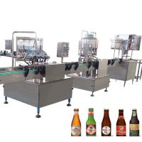 Buy cheap SS304 Carbonated Beverage Filling Machine , Splity Tpe Small Beer Filling product