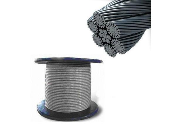 Oil & Gas Rotary Drill Line Wire Rope , Steel Drilling Wire Rope For Drilling