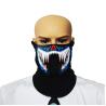 Buy cheap 2018 hot sale light up led el mask for festival Parties high brightness masquerade costume Mask from wholesalers